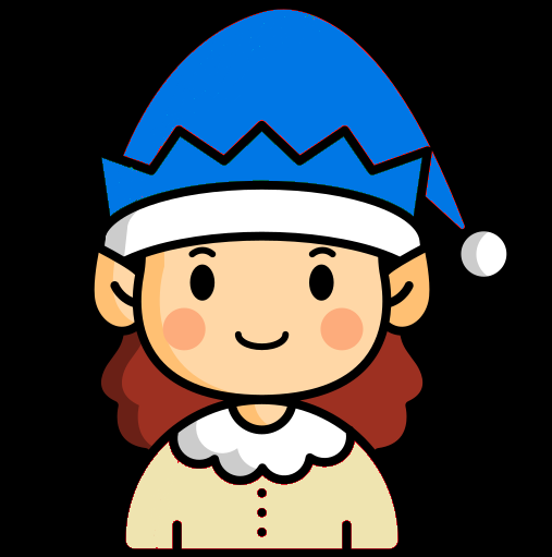 Kerstpuzeel_blauw_mutsje