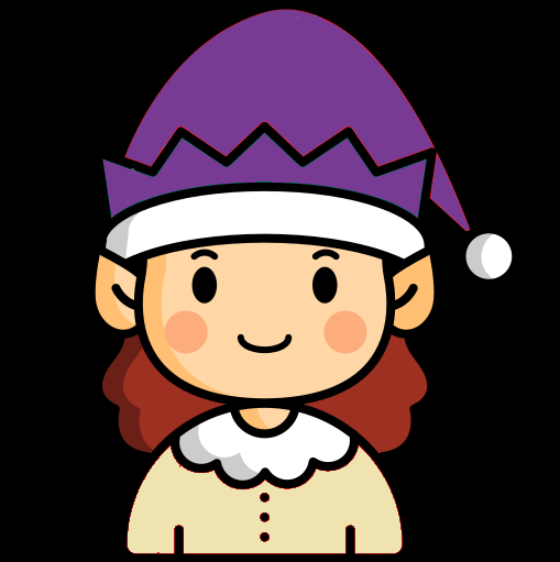 Kerstpuzzel_paars_mutsje