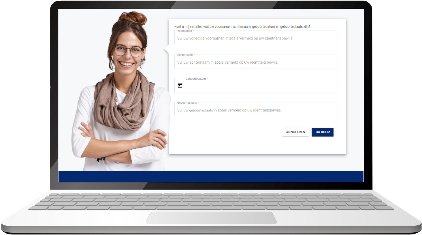 Quantaris screenshot laptop